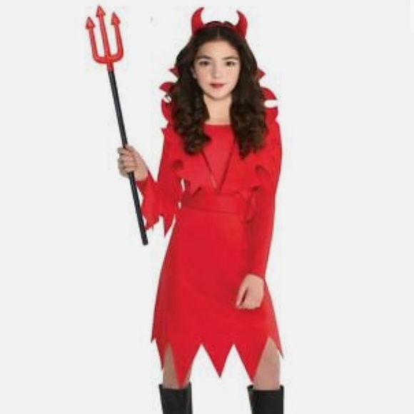 DEVIOUS DEVIL 3PC COSTUME SIZE TODDLER (3-4) 🌟NWT🌟 - Picture 2 of 9